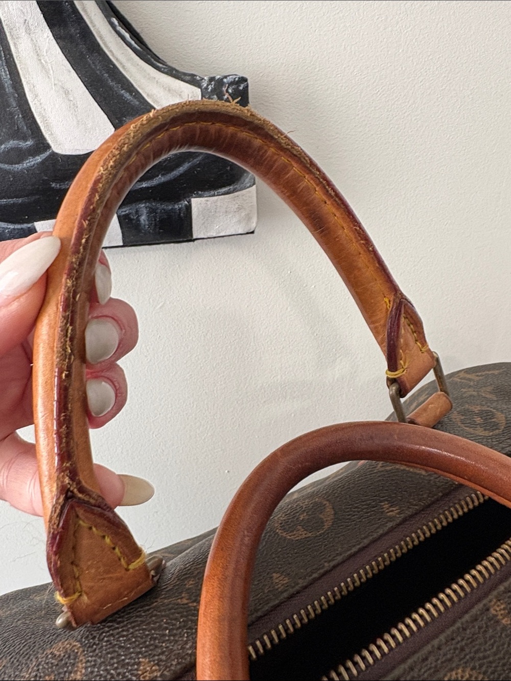 Vintage Louis Vuitton Speedy 30 Handbag - Picture 10 of 12
